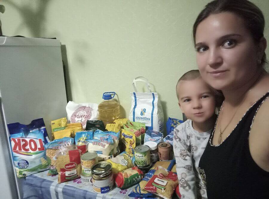 Родина Валентини Н. отримала допомогу